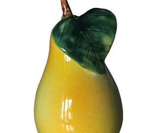 Realistic ceramic pear, hand made, Ceramics and Pottery
