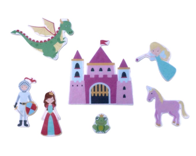 Fairytale Felt Board Story Gift Set - Montessori Toy, Toddler Quiet Book, Pretend Play Waldorf Toy, Sensory Board, Kids Christmas Gift
