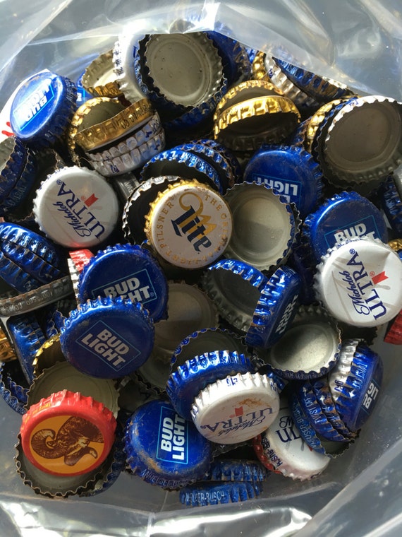 600 Beer Cap Bottle Cap 3 Pounds Bulk Lot of Beer Caps Mix