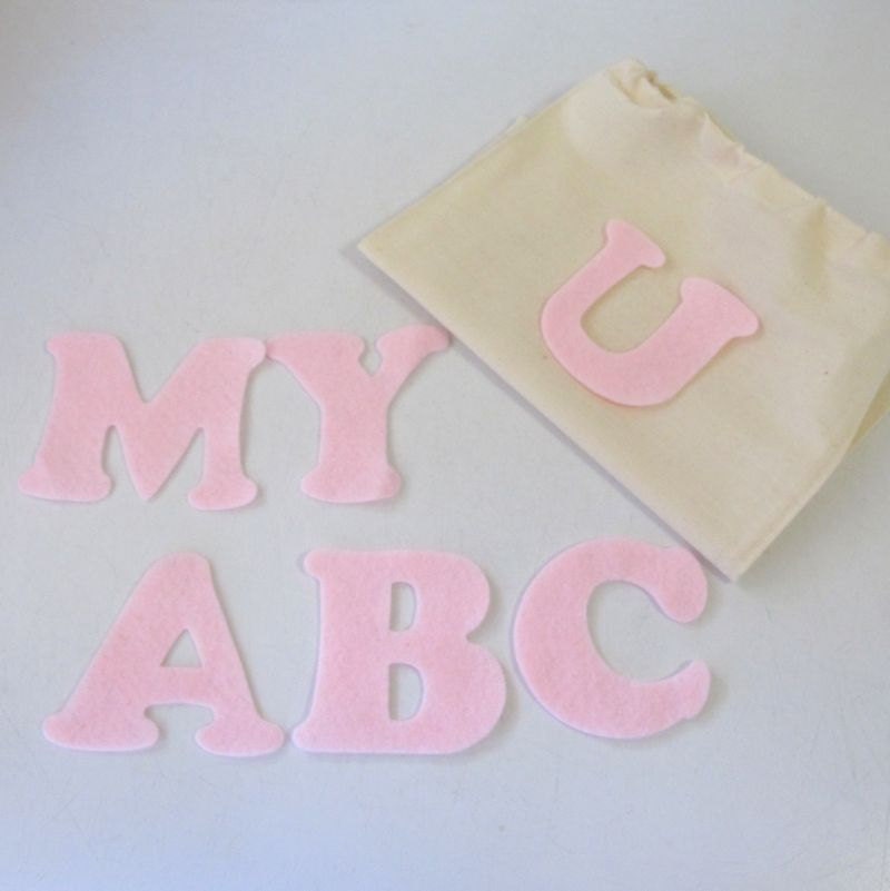 Fabric Letters Felt Letters Felt Board ABC letters Learn