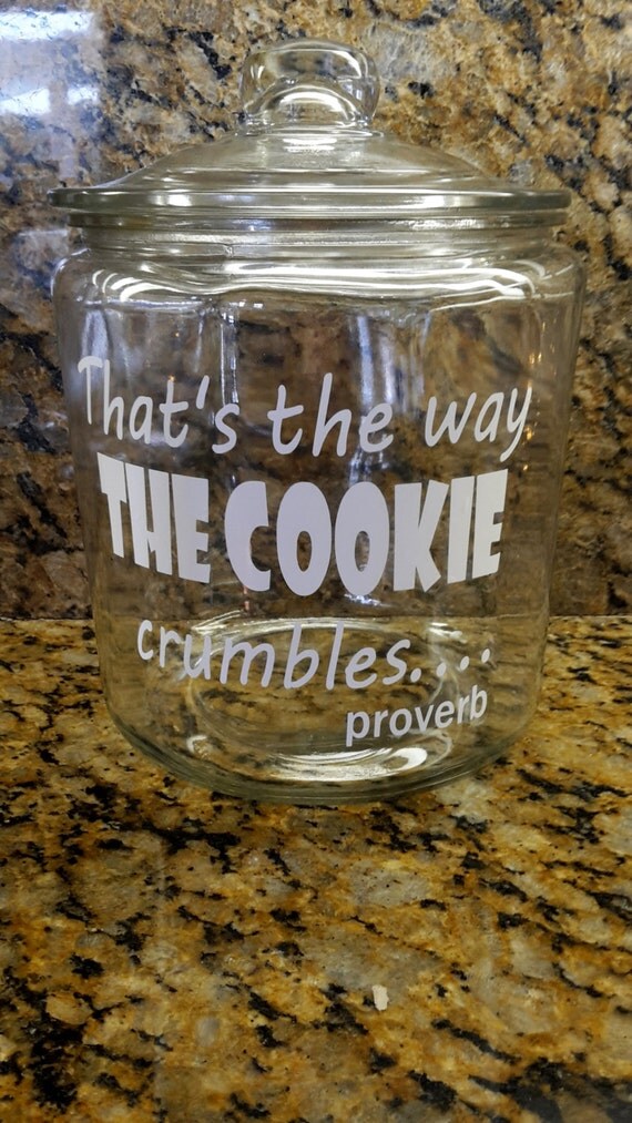 CUSTOM Cookie Jar Candy Jar Wedding Jar by bittersweetlemonade