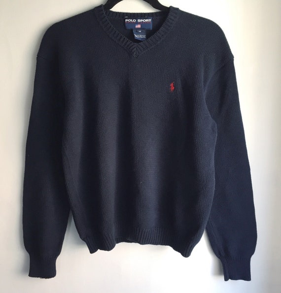 Ralph Lauren Polo Sport Navy Sweater Women's Medium