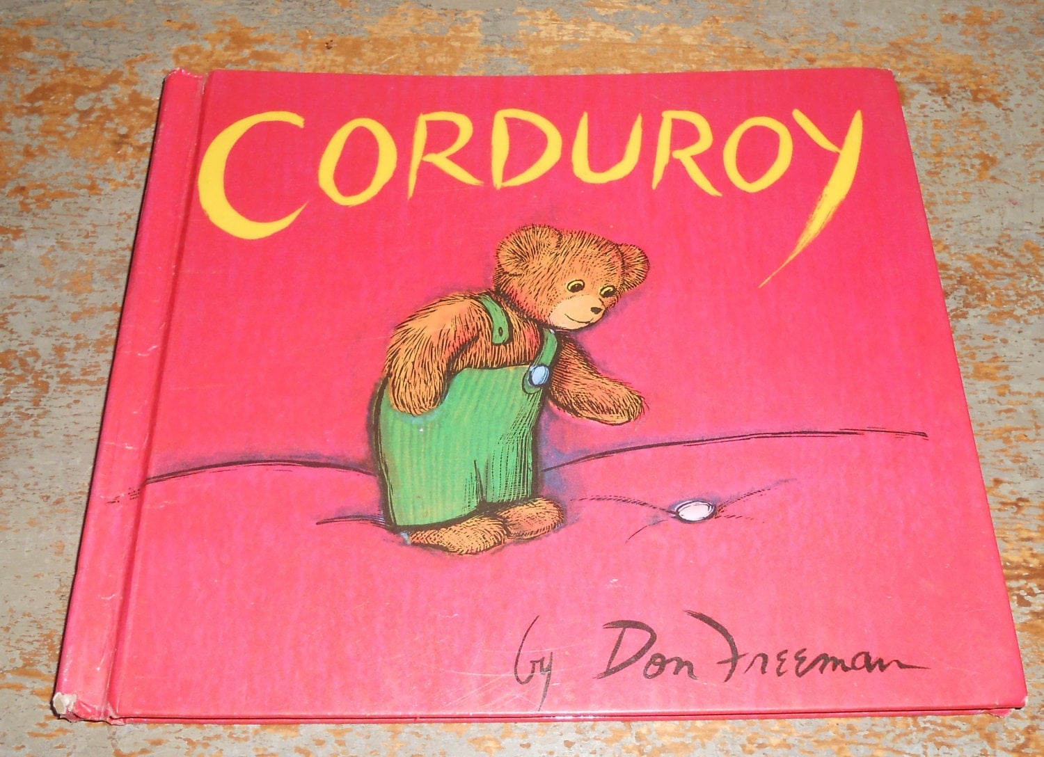 Rare Vintage Children's Book Corduroy Don Freeman 1968