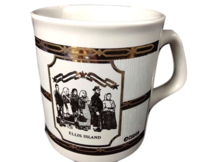 Unique Culver Coffee Mug, Vintage Cup Ellis Island, Souvenir Mug, Geneology Mug, Coffee Mug For Culver Lover, Culver Collector Mug, Gift