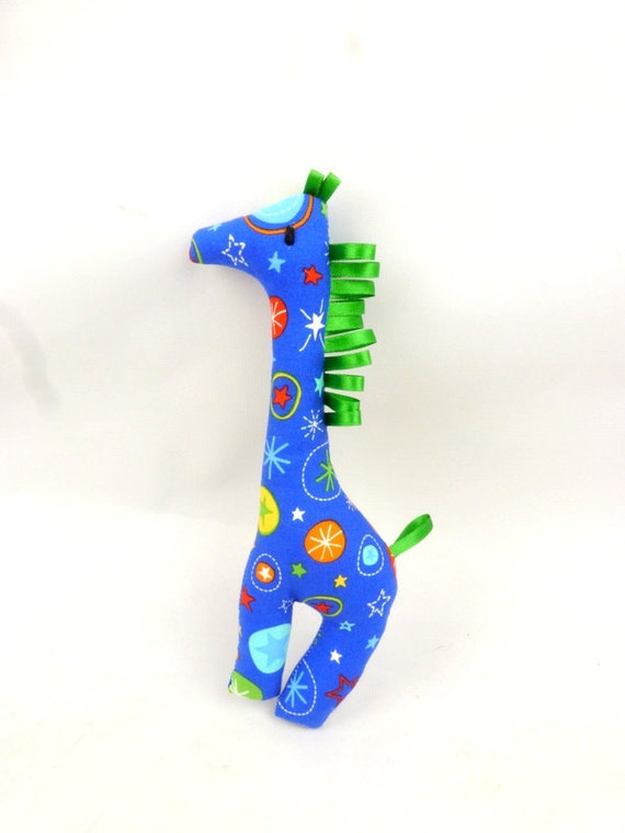 Squeaky new baby soft toy giraffe handmade giraffe plush