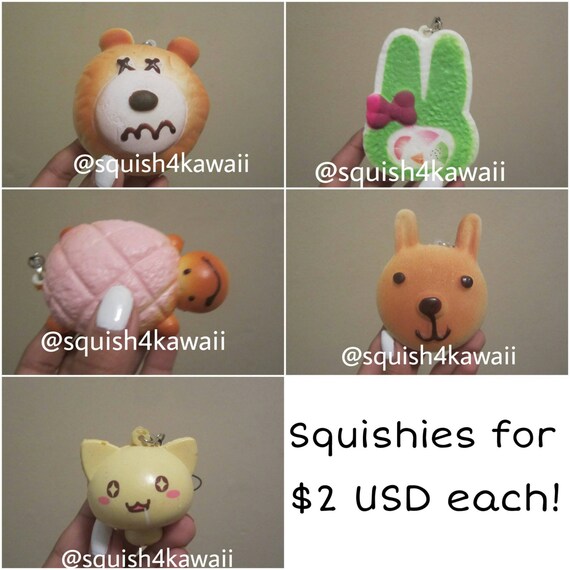 2 dollar squishies
