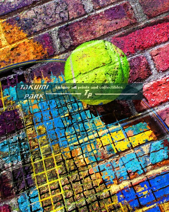 Fanciful Tennis Bedroom Decor