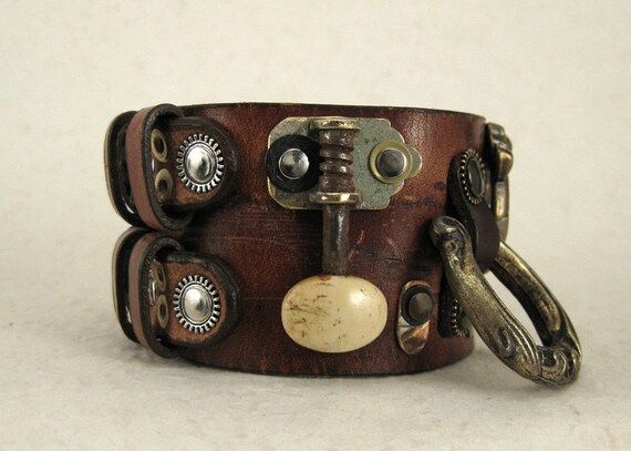 374 Steampunk BDSM Bracelet Burning Man Palimpsest Industrial Recycled Jewelry by ShabbyLuxury steampunk buy now online 374 Steampunk BDSM Bracelet Burning Man Palimpsest Industrial Recycled Jewelry by ShabbyLuxury steampunk buy now online