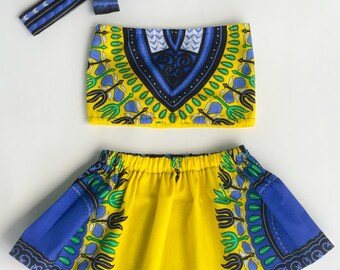 African Clothing. Baby Dashiki. Dashiki outfit. Mother Daughter outfit option availabe (see description).Different colors optional