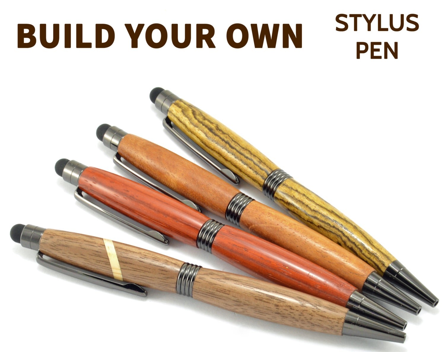 Custom Wood Slim Pen Made to Order Wood Pens Wholesale