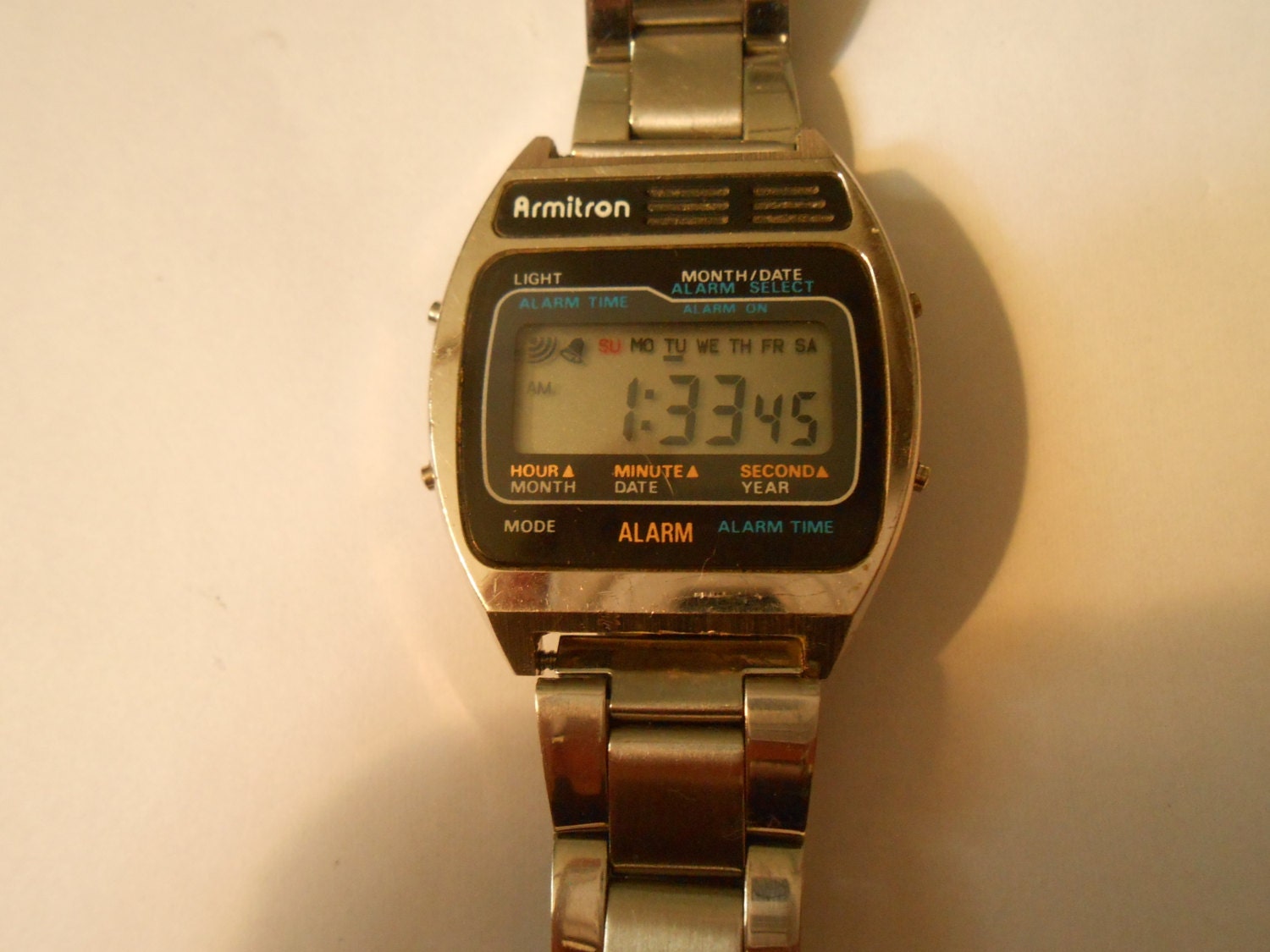 vintage digital armitron mens watch