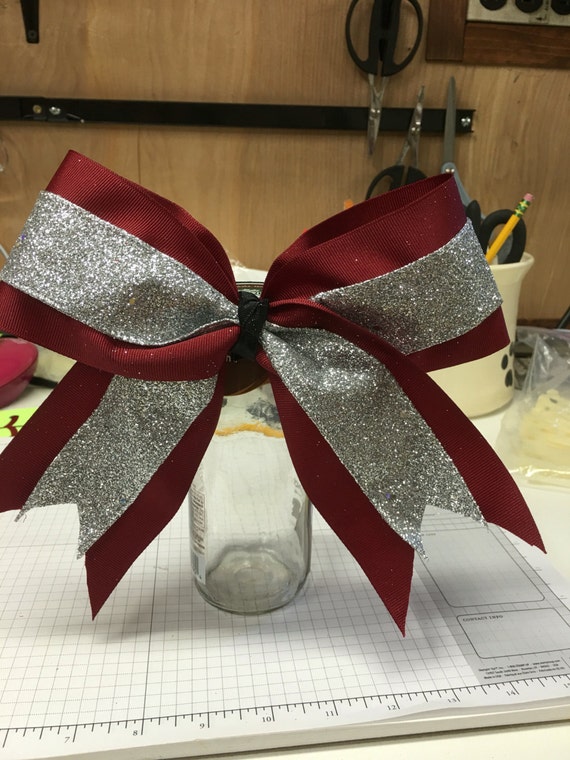 Items similar to Cheer Ribbon Made to Order in colors you would like