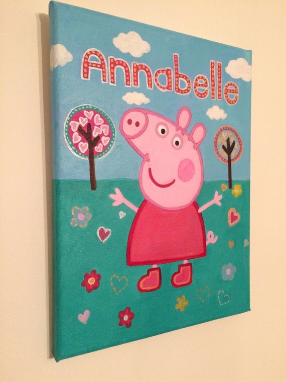 Peppa Pig Painting