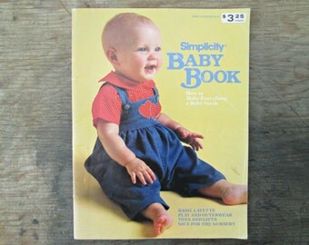 Simplicity Baby Book, DIY Baby Toys, Baby Gift Patterns, Baby Sewing Patterns, Baby Knitting Patterns, Craft Book, Baby Quilt Pattern