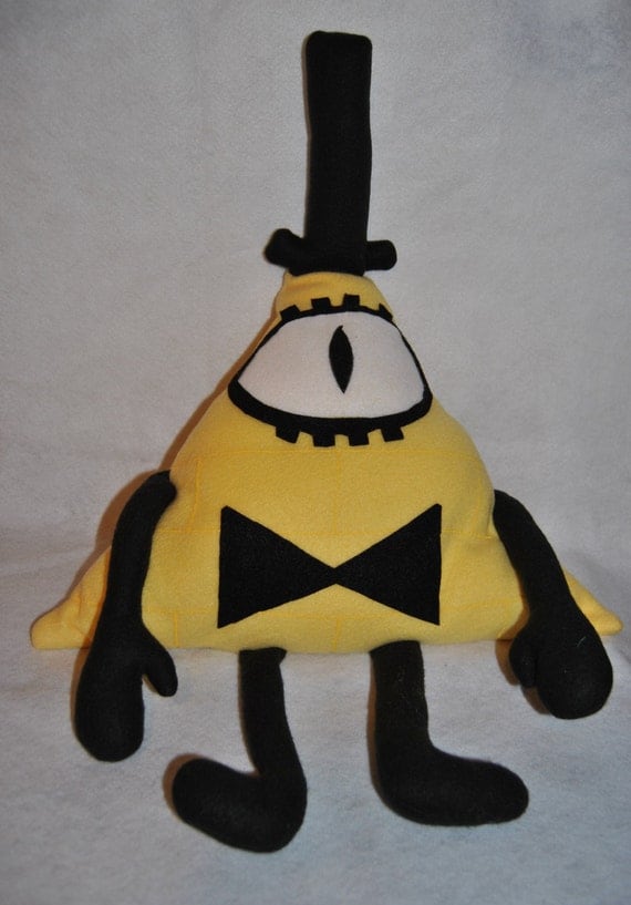 angry bill cipher plush