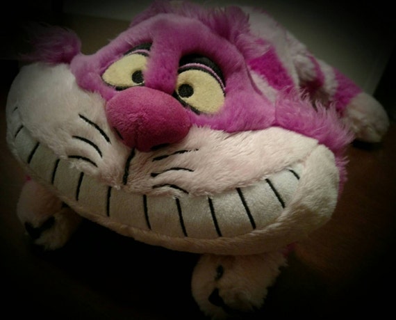 alice in wonderland cat stuffed animal