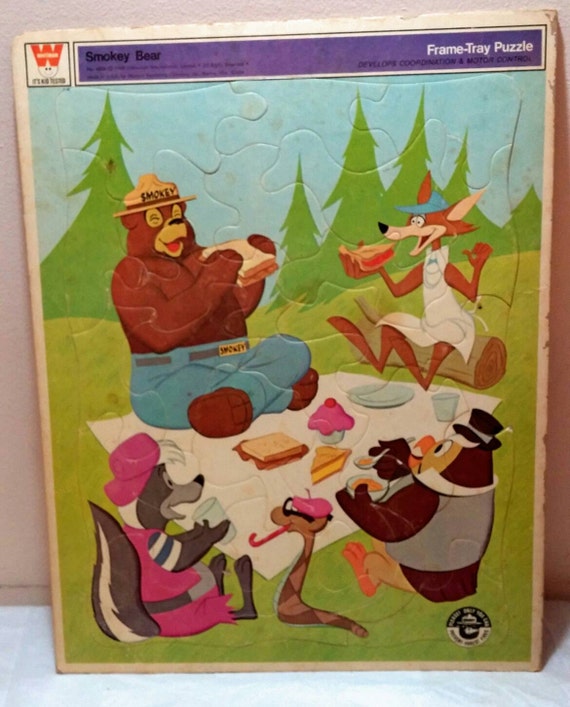Vintage puzzle bringing news whitman values