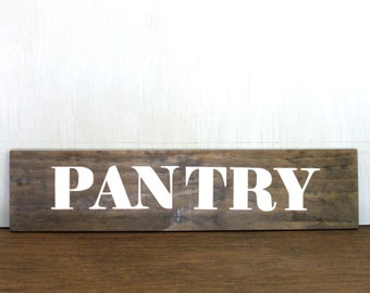 Pantry sign | Etsy