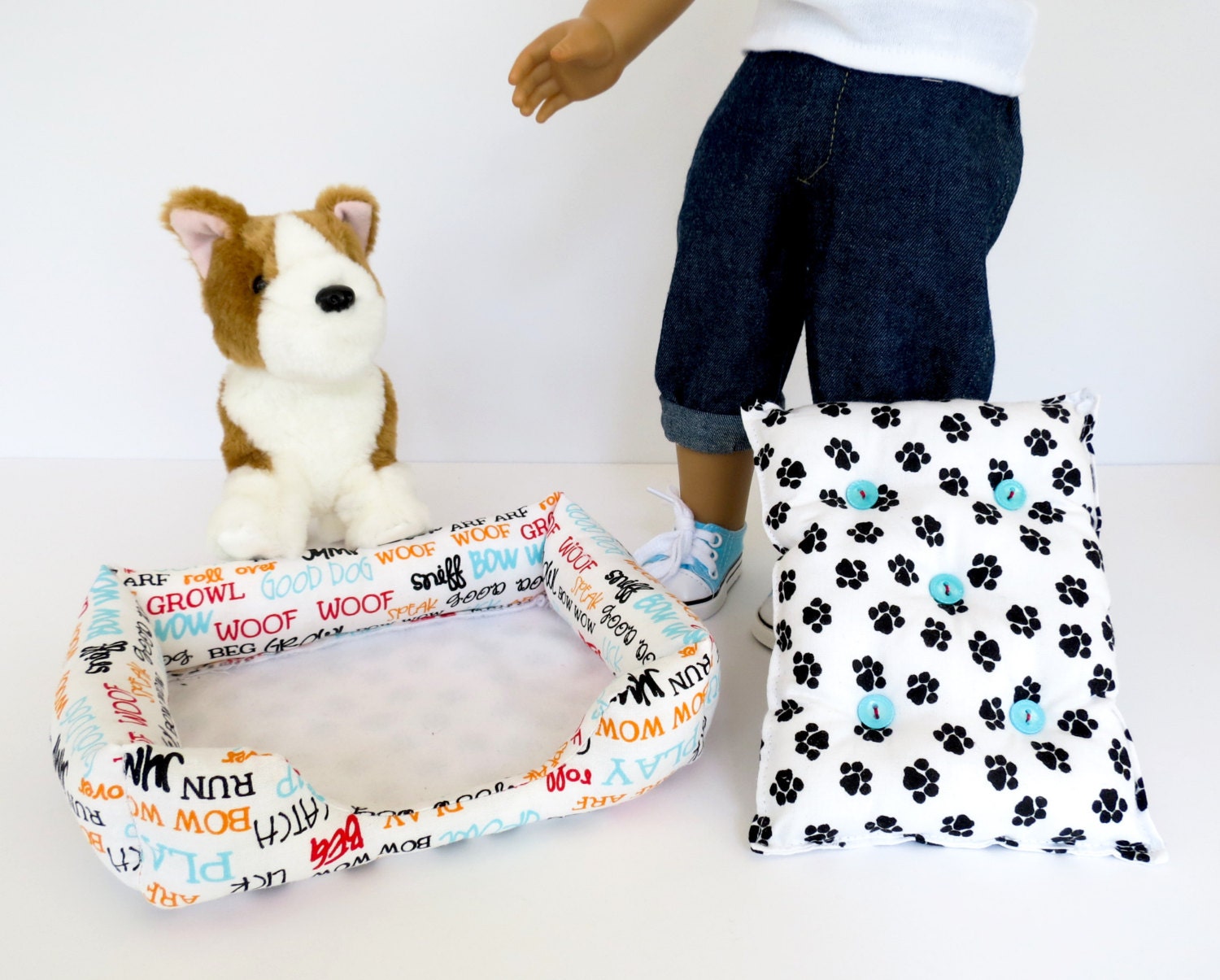 Doll DOG ACCESSORIES Handcrafted for 18 Inch dolls such as