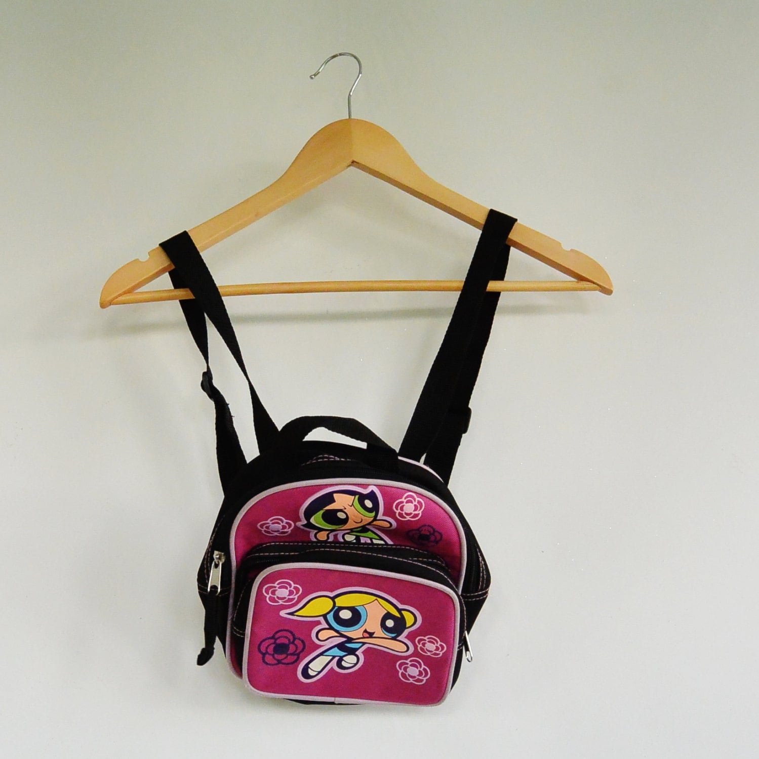 Powerpuff Girls Mini Backpack Vintage 1990's Cartoon