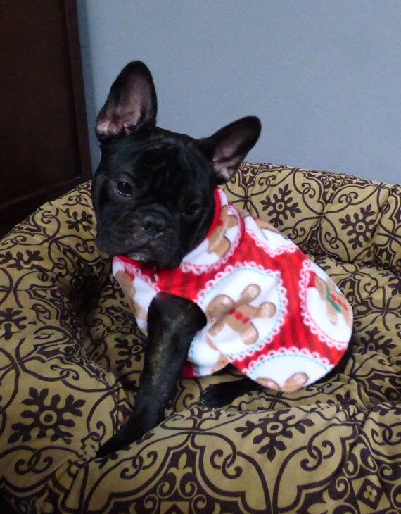 French Bulldog Style Pullover Christmas Sweater by WoofCoutureInt