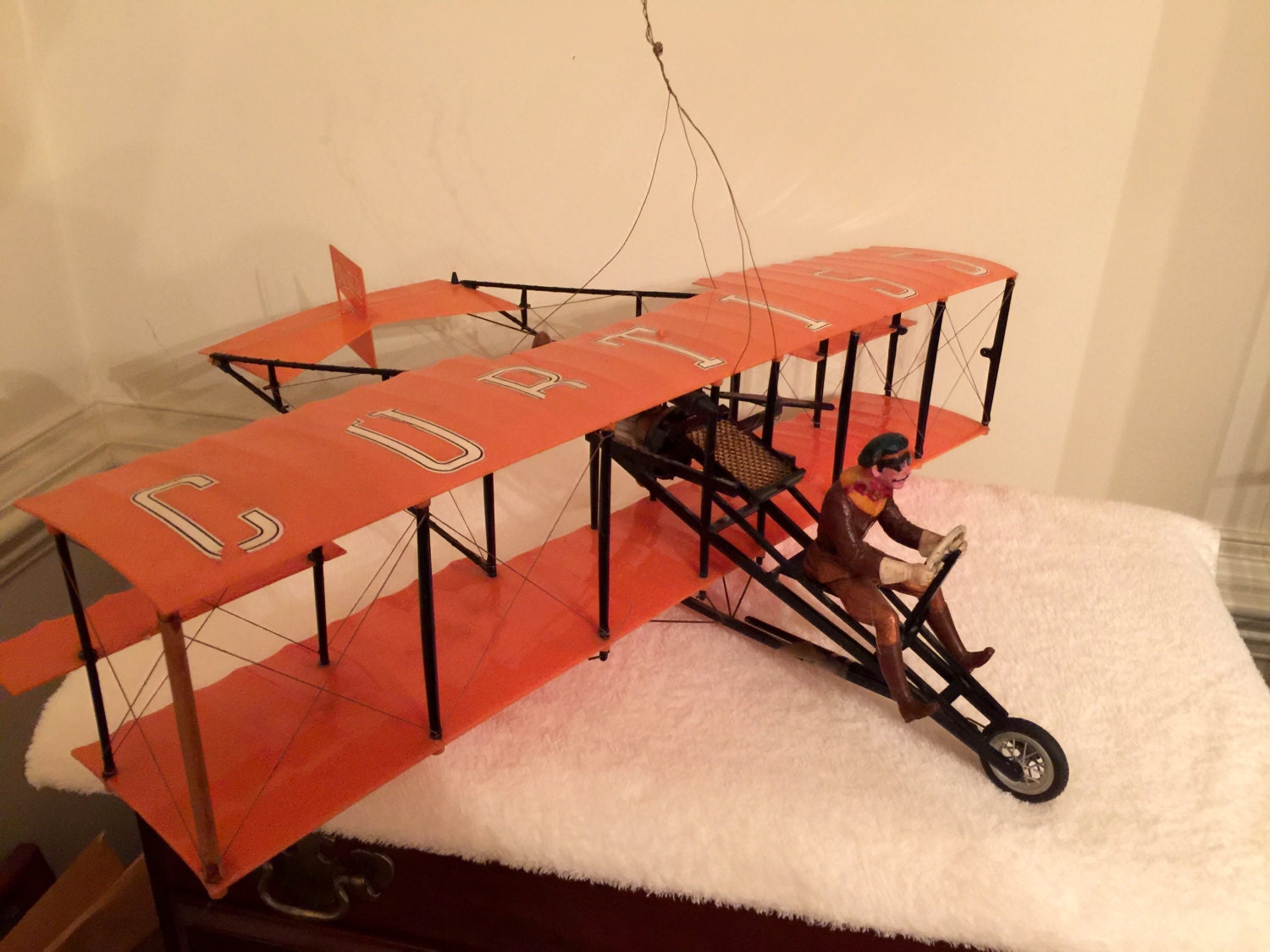 1960 Thimble Drome Engine powered Cox 1911 Curtiss Pusher