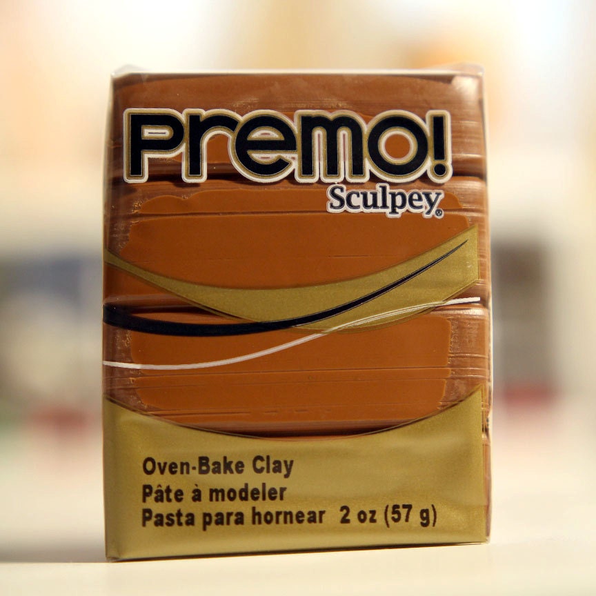 Raw Sienna Premo Sculpey Polymer Clay 2oz Oven Bake Clay