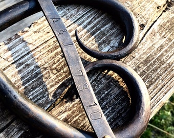 6th Anniversary Gift, Iron Forged Heart, Metal Heart, Iron Anniversary, Rustic Heart, Iron Decor, 6th Anniversary, Wedding Gift