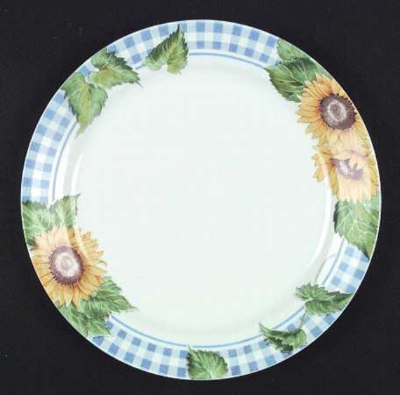 Sunsations Corelle by Corning Sunflower Design Large Dinner