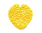 Crochet heart applique, scrapbooking,wedding decorations, Crochet heart applique, scrapbooking,wedding decorations,