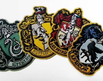 Harry Potter House Patches