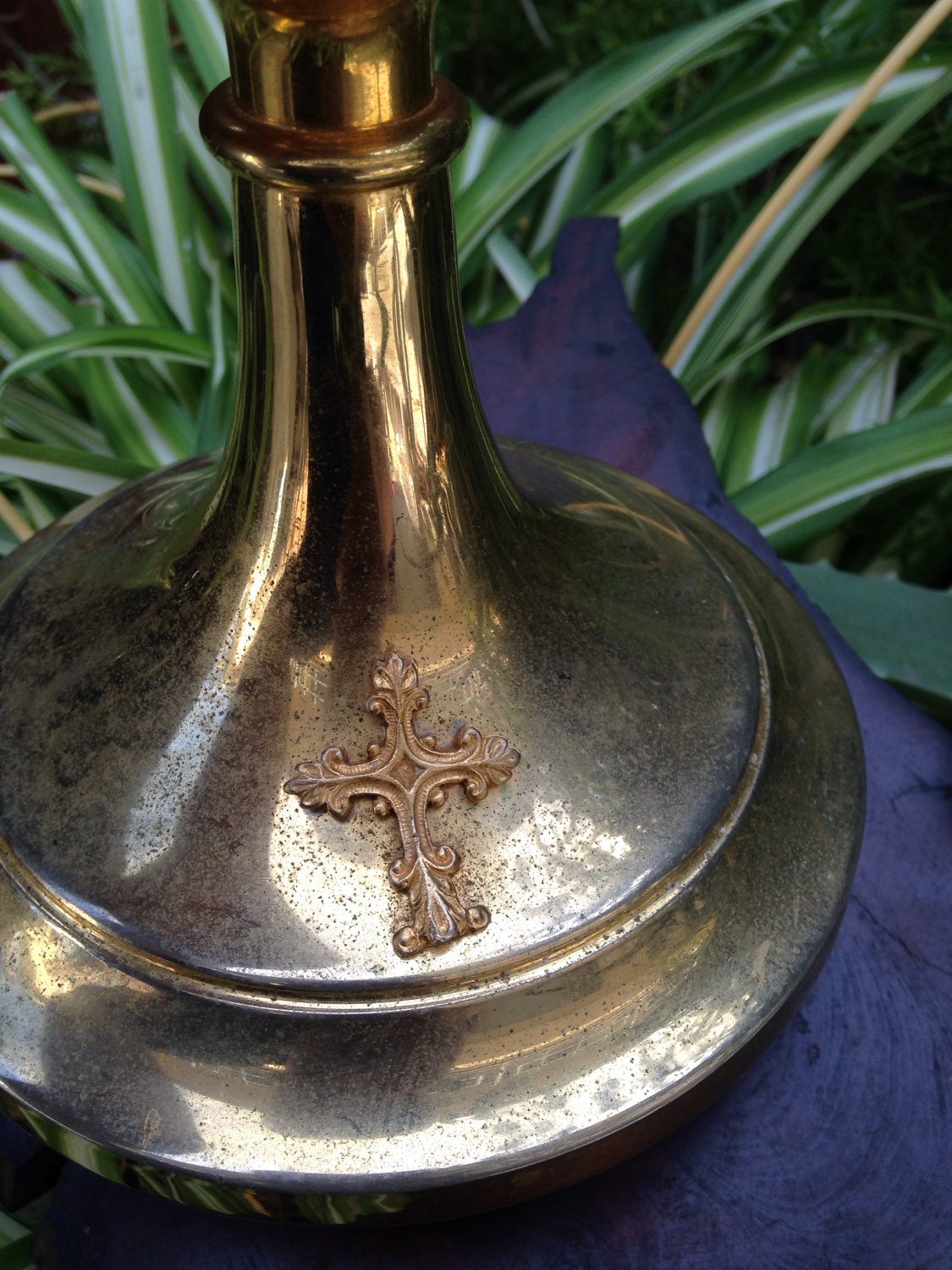 Now On Sale Chalice Goblet Beautiful Vintage Ornate Brass