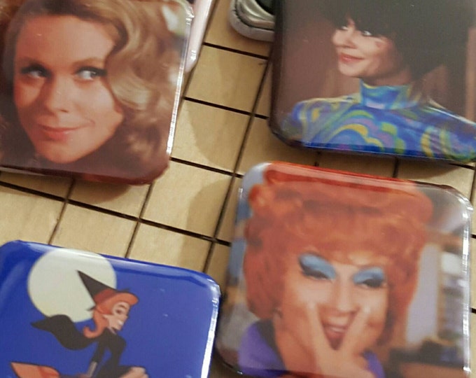 Kitchen Magnets, Cute Magnets, Bewitched, Witch Art, Animation, Magnets