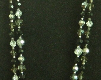 Cookie Lee Faceted Glass Bead Necklace