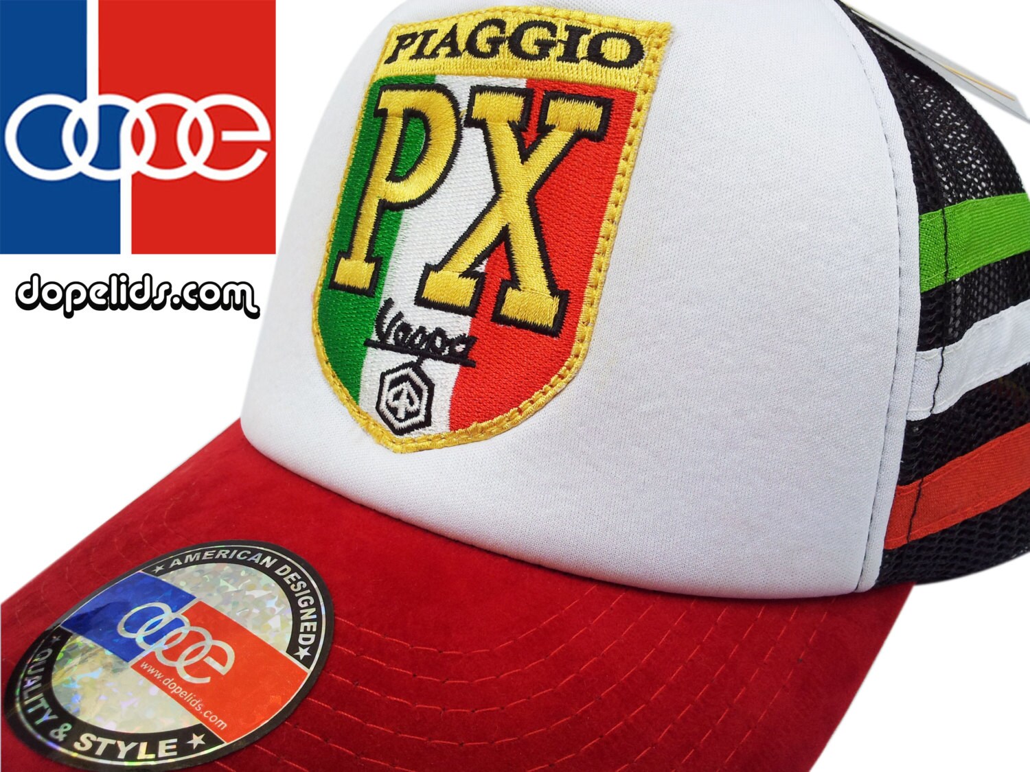 vespa px scooter vintage style mesh trucker cap hat patch vespa px scooter vintage style mesh trucker cap hat patch