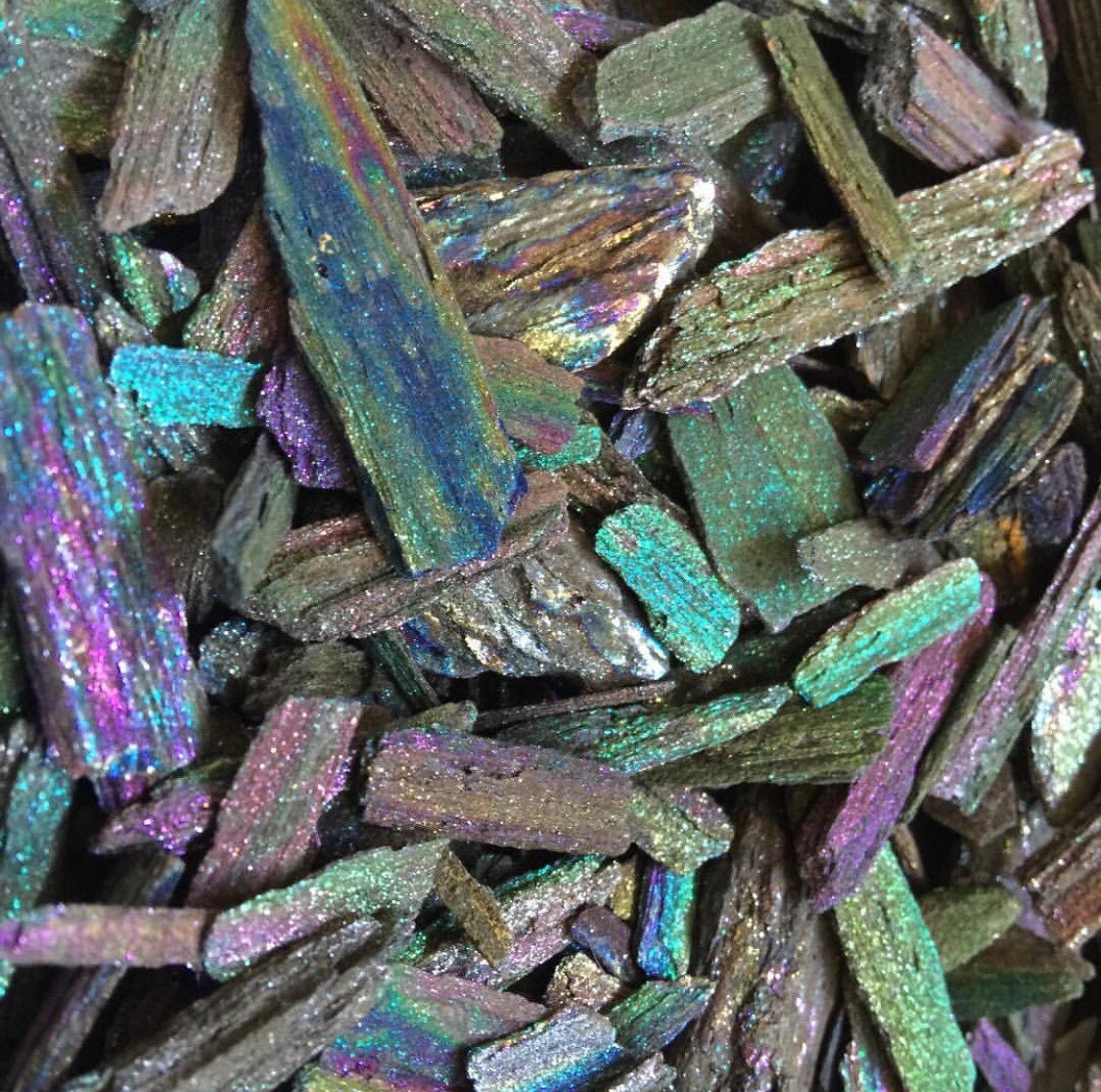 Rare Rainbow Hematite Natural Rainbow Sparkles Precious and