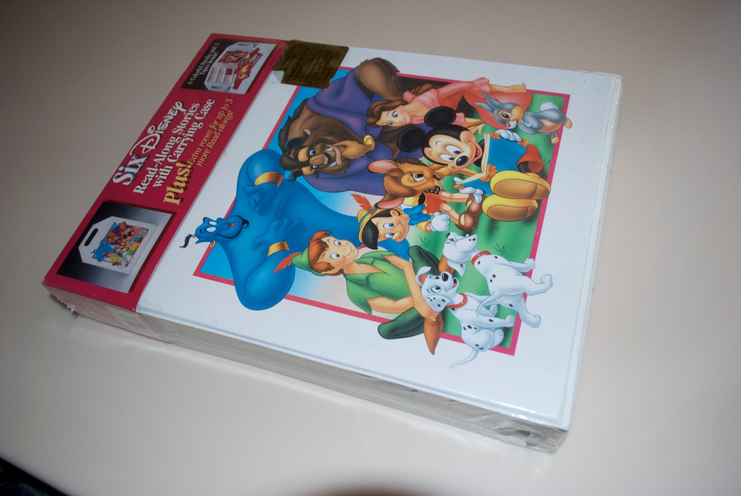 Six Disney Read Along Stories With Carry Case Cassette Tapes Six disney read along stories with carry case cassette tapes