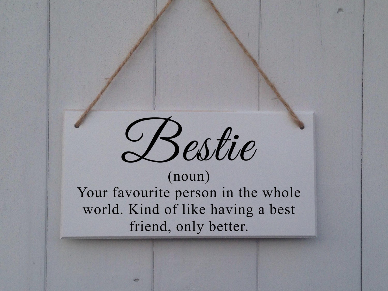 Bestie Plaque | Bestie Sign | Bestie Gift | Best Friend Gift | Plaque ...