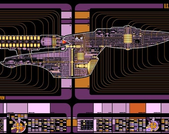 USS Enterprise NCC-1701-E Master Systems Display