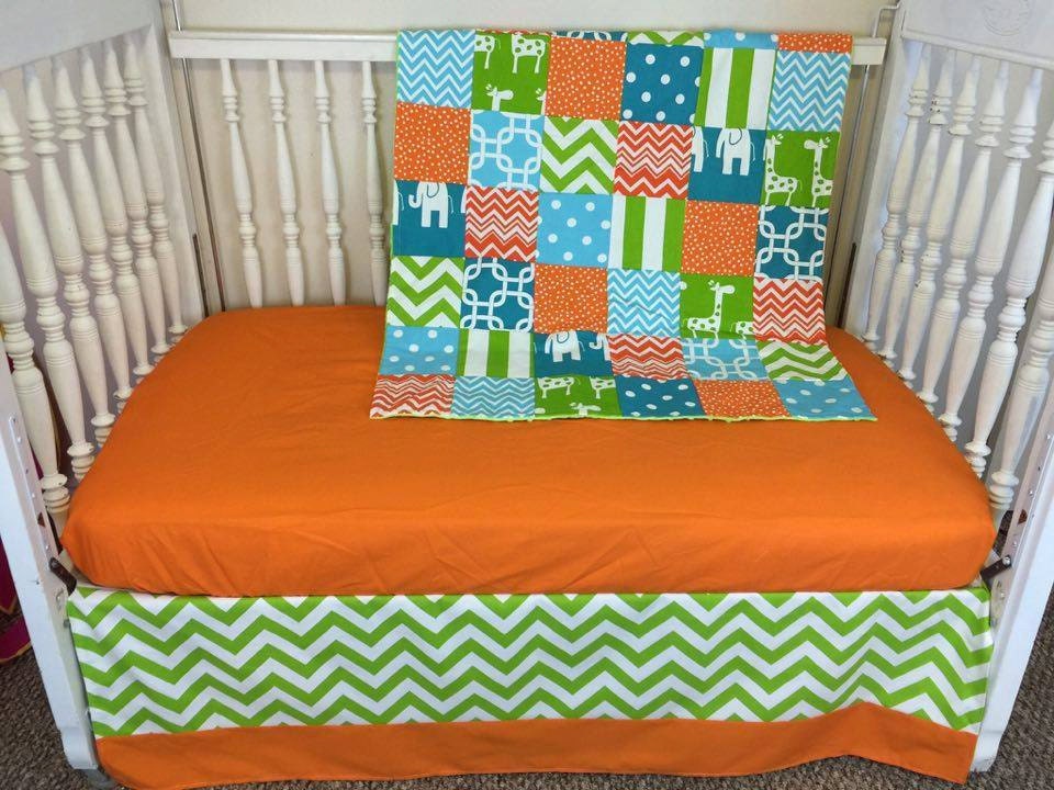 Safari Bedding Jungle Bedding Baby by SewSweetBabyDesigns