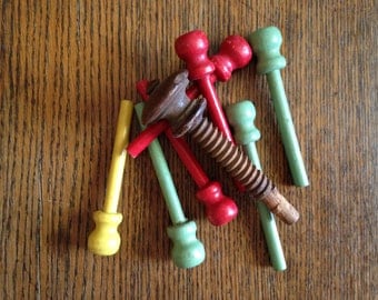 Wooden Peg Collection