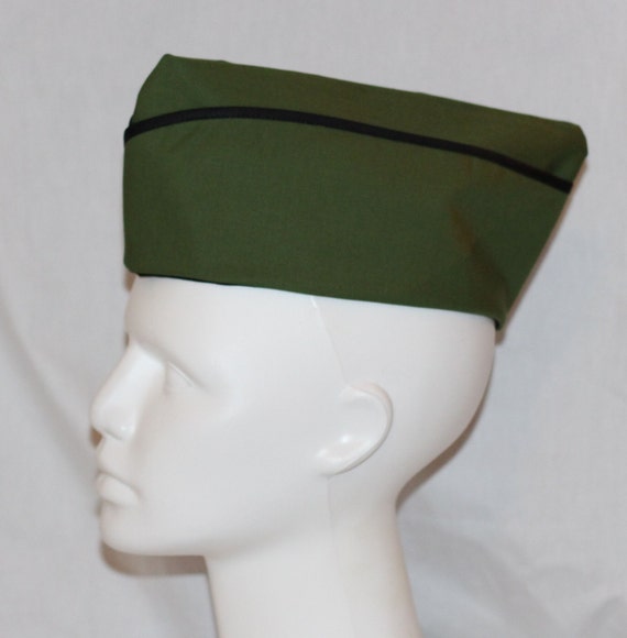 Army Hat Military Cap Wedge Cap Vintage Style Hat Pin