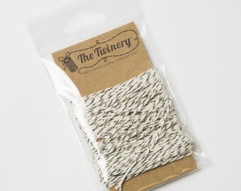 The Twinery Twine - Gunmetal Shimmer