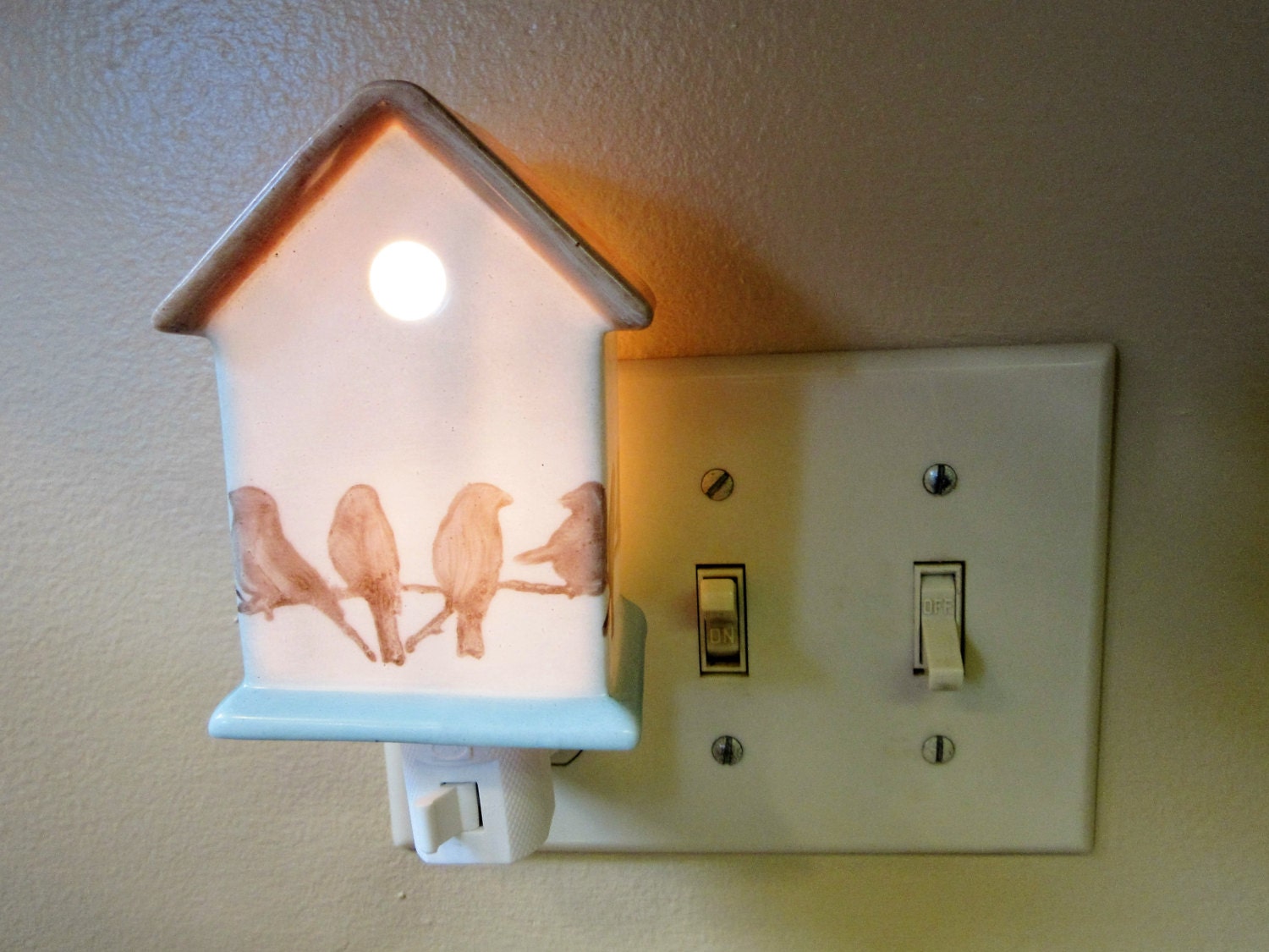 Night Light Porcelain Night Light Plug In Ceramic Night
