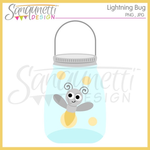 lightning bug clipart bug clipart summer clipart jar