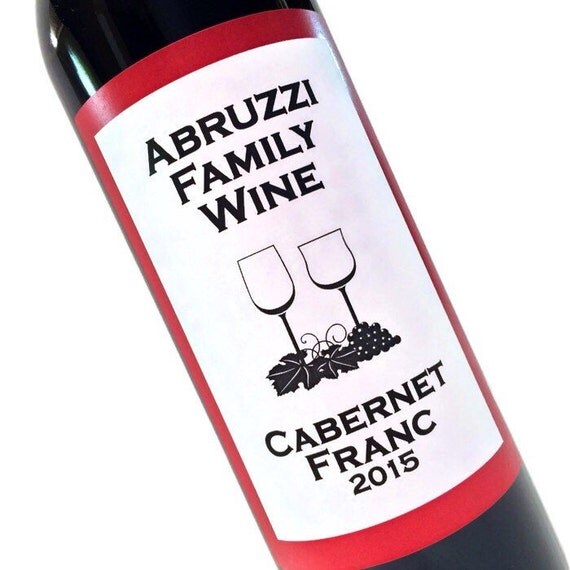 Homemade Wine Bottle Labels for Home Winemaking Custom labels