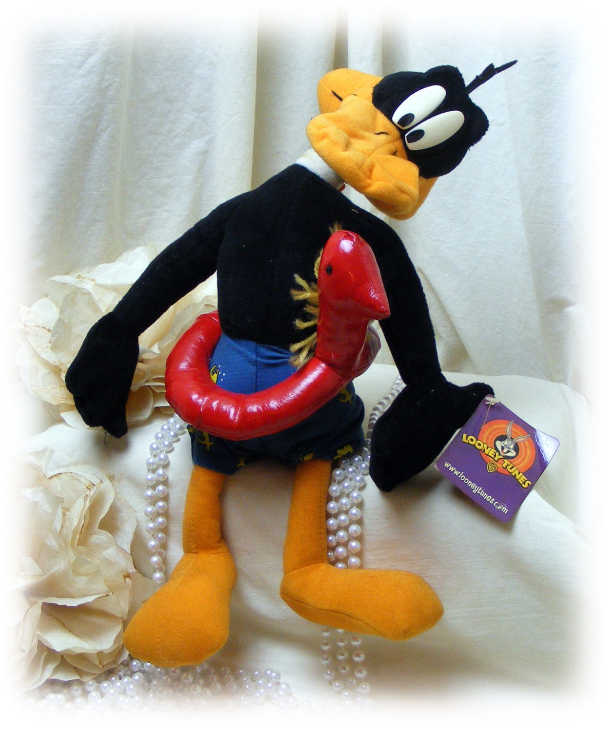 DAFFY DUCK Goes Swimming . . Looney Tunes by TheCraftBlossom