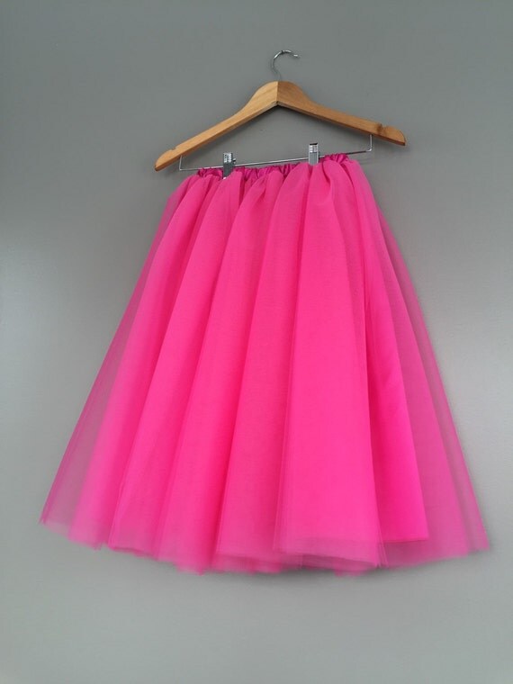 Hot Pink Tulle Skirt 47
