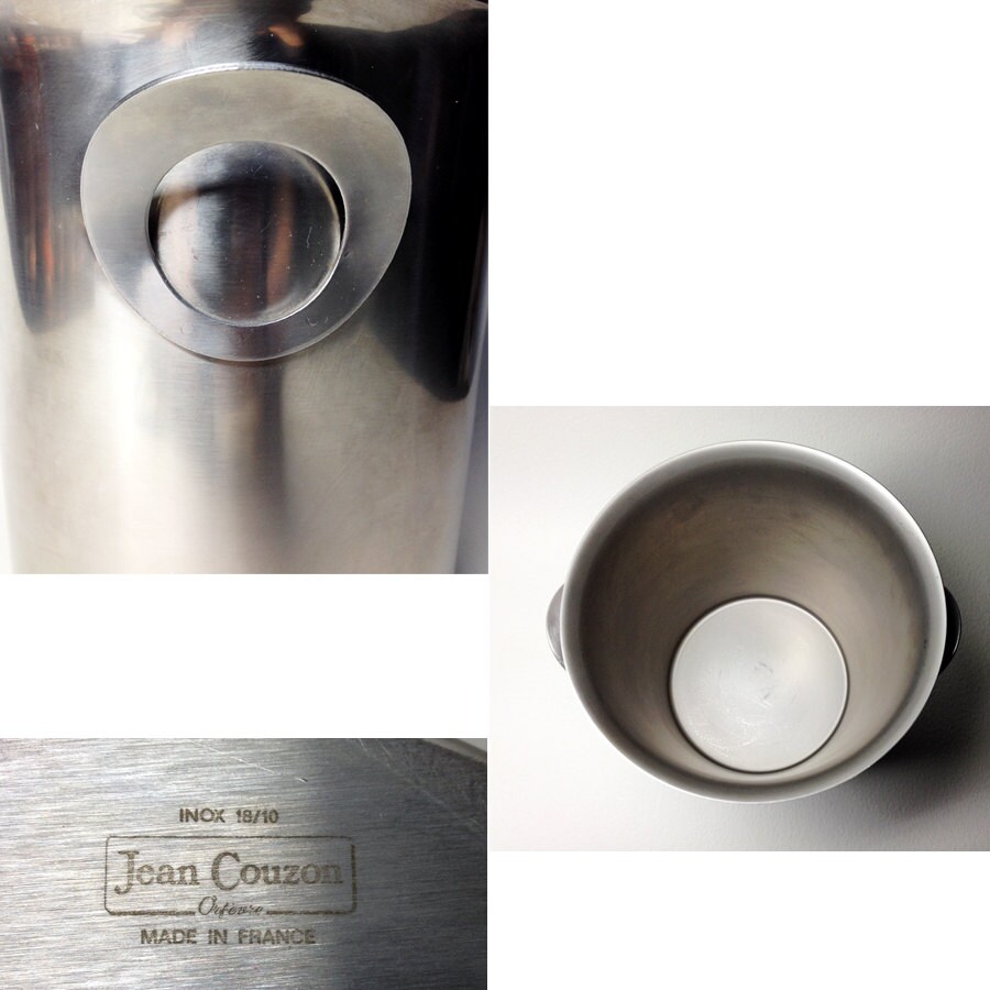 French Champagne Bucket Jean Couzon French Vintage Champagne