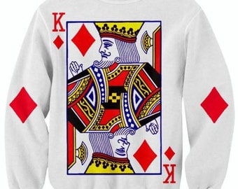 queen of hearts sweatshirt